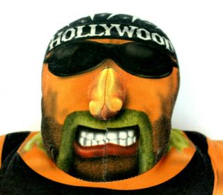 1998 Hollywood Hulk Hogan Wrestling Buddy WCW NWO Bashin Brawler Plush 2