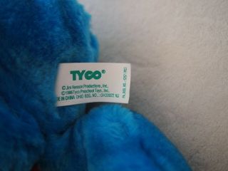 1996 TYCO Sesame Street TICKLE ME COOKIE MONSTER Giggle Wiggle Electronic Plush 5