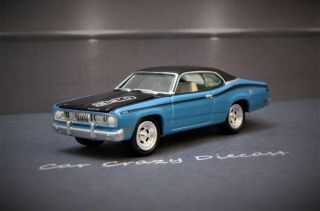 72 1972 Plymouth Duster 340 Wedge Collectible Mopar Muscle Car / Diorama Model