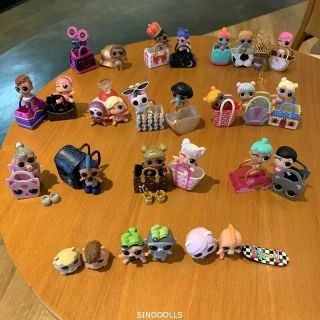 100,  Lol Surprise Doll Lil Sisters Lil Queen Bee Unicorn Kitty Queen Limited Toy
