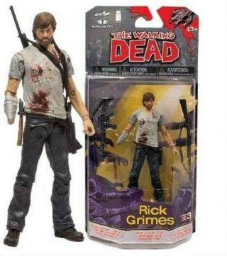 Mcfarlane Toys The Walking Dead Comic Series 3 Rick Grimes Action Figure