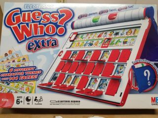 Guess Who? Extra Electronic Game By Milton Bradley 2008 Complete