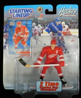Steve Yzerman Detroit Redwings Starting Lineup 00/01 Ice Hockey Edition " Hasbro "