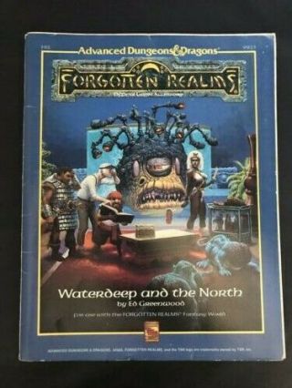 Forgotten Realms 1st Edition - Fr1 - Waterdeep And The North