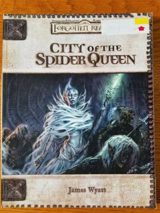City Of The Spider Queen Forgotten Realms D&d 3.  5 Edition Adventure