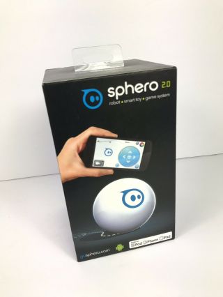 Sphero 2.  0 - App Controlled Robot Ball - Bluetooth Android Apple Missing Charger 4