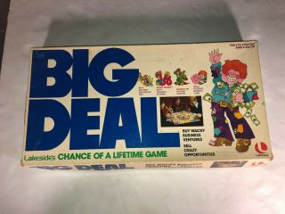 Big Deal Vintage Board Game