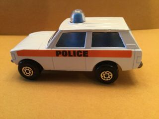 MATCHBOX SUPERFAST POLICE PATROL NO.  20 BLUE LIGHT & BOX 2