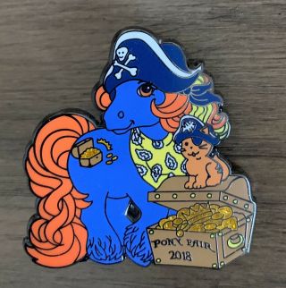 My Little Pony G1 Collector Pin Big Brother Barnacle Pony Fair 2018 Exclusive