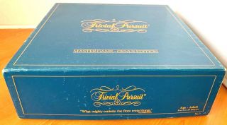 1981 Trivial Pursuit Master Game Genius Edition Trivia Board Complete Vintage 8