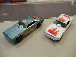 Two Hot Wheels: 1971 Snake Ii And Mongoose Ii - Filler Or Restore