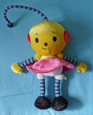 Disney Store Rolie Polie Olie Zowie 8 Inch Bean Bag Plush Robot Doll