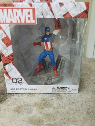 Schleich Marvel Captain America,  02 [new Toys] Action Figure,  Toy
