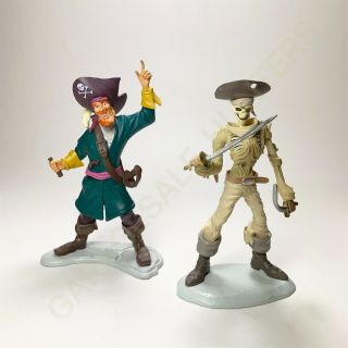 Pirates Of The Caribbean Figure Set | Disney Parks | 2 Items | Pvc | 4.  5in