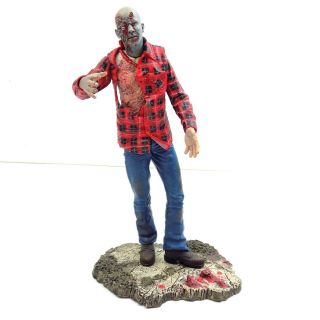 Dawn Of The Dead Action Figure Cult Classics Series 4 7 " Neca Loose Plaid Zombie