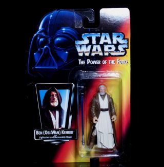 Star Wars Action Figure Ben Obi - Wan Kenobi - Potf 1995