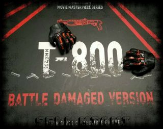 1/6 Hot Toys Terminator T - 800 BD Version MMS238 Battle Palms 2