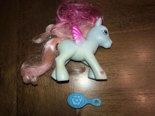 Mlp My Little Pony G3 2005 - Twirlerina Pegasus W/ Brush (1) @
