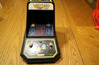 Coleco Pacman Vintage Electronic Tabletop Handheld Arcade Video Game Retro