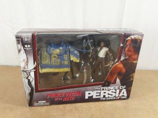 Prince Of Persia The Sands Of Time Prince Dastan With Aksh Action Figure Set