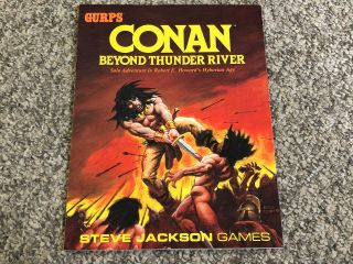 Gurps Conan Beyond Thunder River - Steve Jackson Games 1988 6201