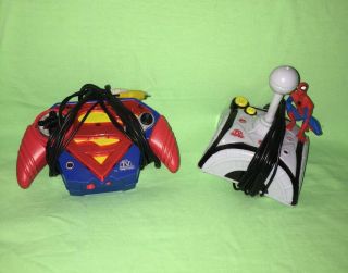 Jakks Pacific 2006 - - - Marvel Spiderman & Superman Plug N Play Games - - -