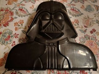 1980 Vintage Kenner Star Wars Darth Vader Helmet Figure Carrying Case