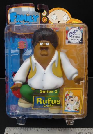 Family Guy Series 2 Rufus Griffin 6 - Inch Action Figure - Mezco Toyz