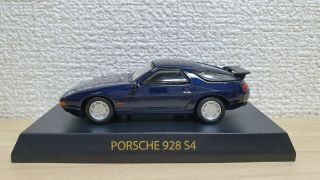 1/64 Kyosho Porsche 928 S4 Blue Diecast Car Model