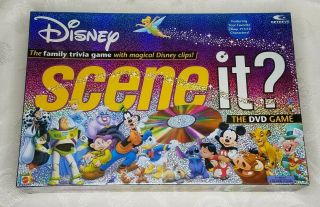 Disney Scene It 2004 Dvd Board Game Complete Pre Owned
