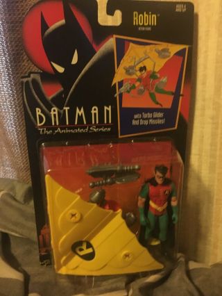 Dc Batman The Animated Series Kenner Robin W/ Turbo Glider 1992