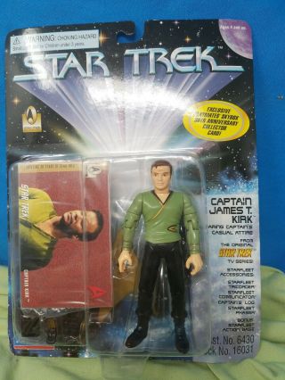 Playmates Toys Star Trek The Series Captain James T Kirk Casual Attire