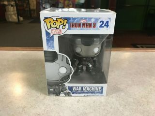 Funko Pop Figure Nib Marvel Iron Man 3 War Machine 24