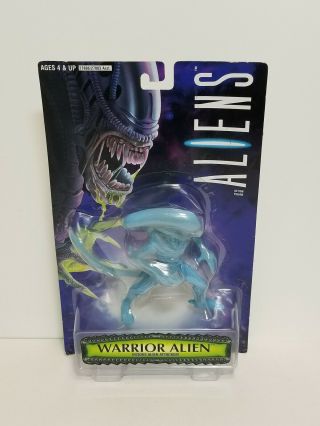 Aliens Kenner 1996 Blue Warrior Alien Action Figure