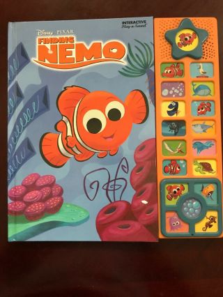 Disney Pixar Finding Nemo Play - A - Sound Book 2003 Euc