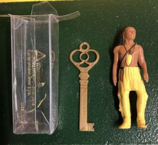 Indian In The Cupboard Figure 1995 Indian Native American With Key Box