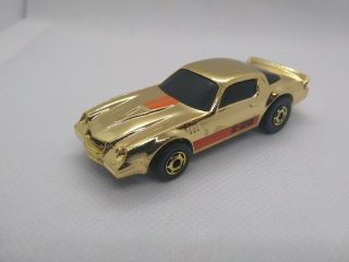 1984 Hot Wheels Camaro Z - 28 - Gold Chrome / Mattel Mail - In - Nicest On Ebay