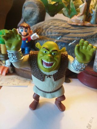 Mcdonalds Happy Meal Toy Shrek Talking Figure 2010.