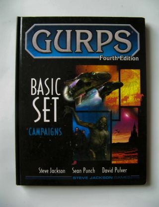 Gurps - 4th Edition - Basic Set - Campaigns - Steve Jackson Games