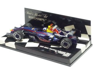 MINICHAMPS 1:43 RED BULL RACING RENAULT RB3 D.  COULTHARD 2007 3