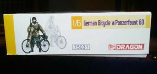 Dragon WWII 1/6 German Bicycle w/ Panzerfaust 60 Opened box 6
