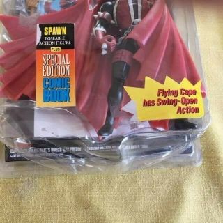 1994 Spawn Poseable Action Figure Plus Special Edition 1 Comic Book By Todd. 2