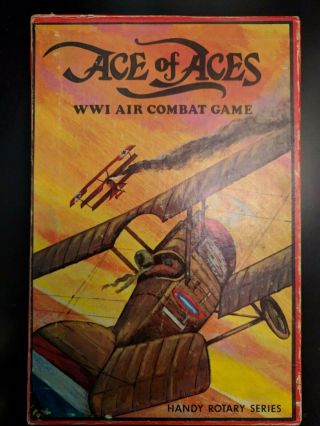 Ace Of Aces Ww1 Air Combat Game Handy Rotary Series Nova Game Designs 1980