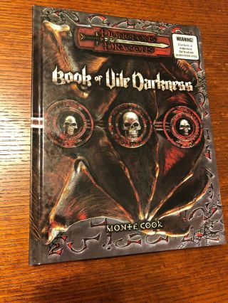 Dungeons & Dragons 3.  5 Edition Book Of Vile Darkness