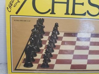 Chess & Checkers Board Game 1981 Whitman 4833 Western Publishing Company 3