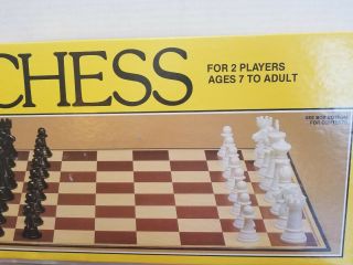 Chess & Checkers Board Game 1981 Whitman 4833 Western Publishing Company 4