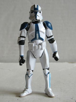 Clone Trooper (temple Assault) - 2005 Star Wars 3.  75 Inch Hasbro Action Figure