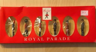 Hamleys Royal Parade Metal Models British Soldiers 1:32 Scale Set Of 6