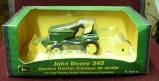 Ertl John Deere 345 Garden Tractor 1/16 Scale 2000