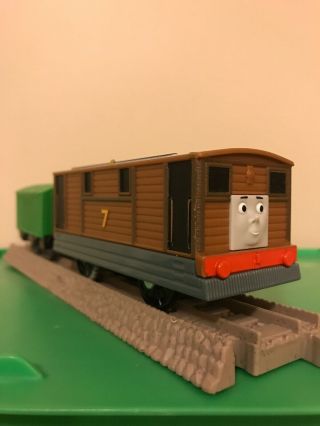 Thomas Train Trackmaster Motorized Toby And Truck